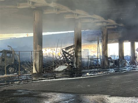10 Fwy Closed Indefinitely After Fire Damage